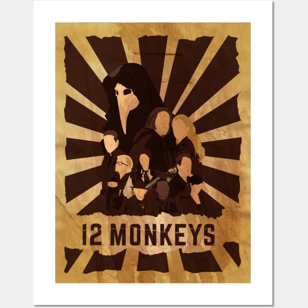 12 Monkeys Poster Wall Art by insidethetardis